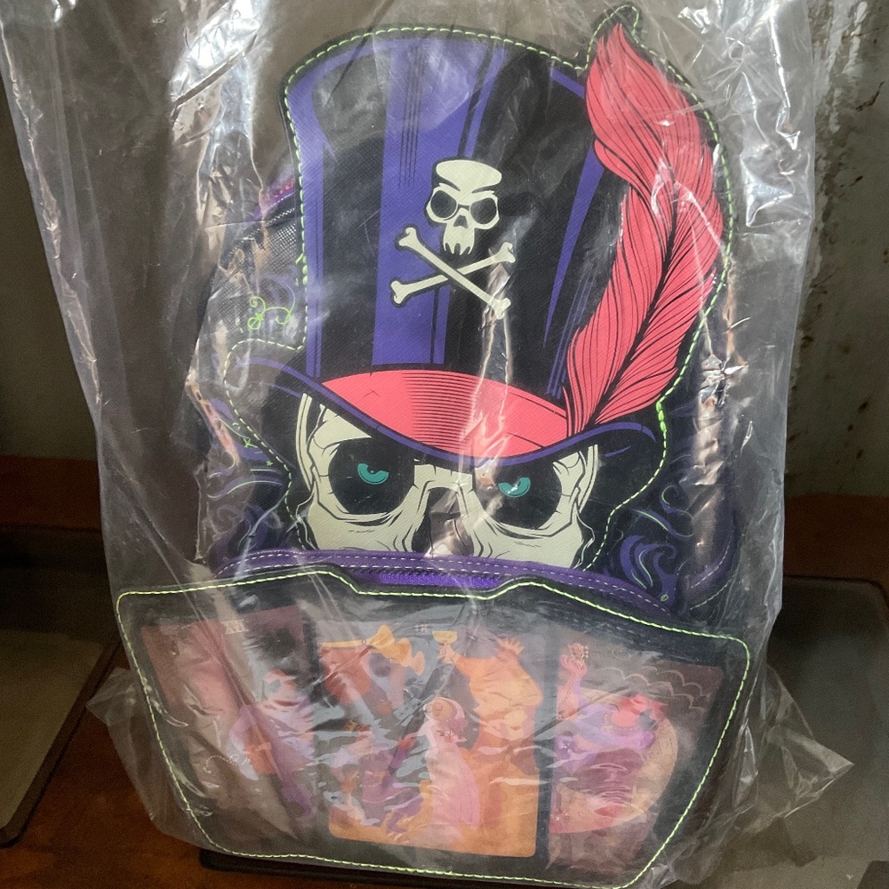 Disney Dr Facilier loungefly NWT